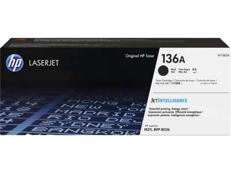 HP 136A Black Original LaserJet Toner Cartridge 1