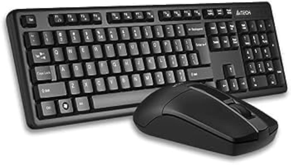 A4Tech 3330NS Wireless Desktop Keyboard + Mouse 1