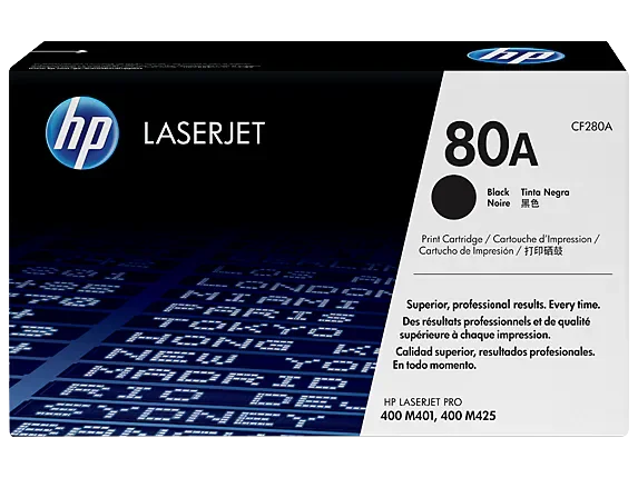 HP 80A Black Original LaserJet Toner Cartridge 1