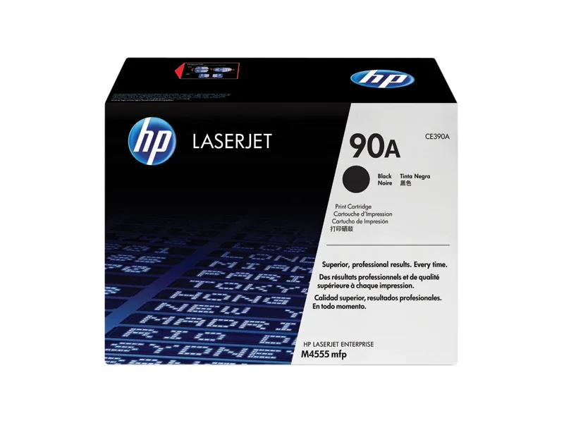 HP 90A Black Original LaserJet Toner Cartridge 1