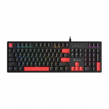 Bloody S520N RGB Mechanical Switch Gaming Keyboard - Fire Black 1