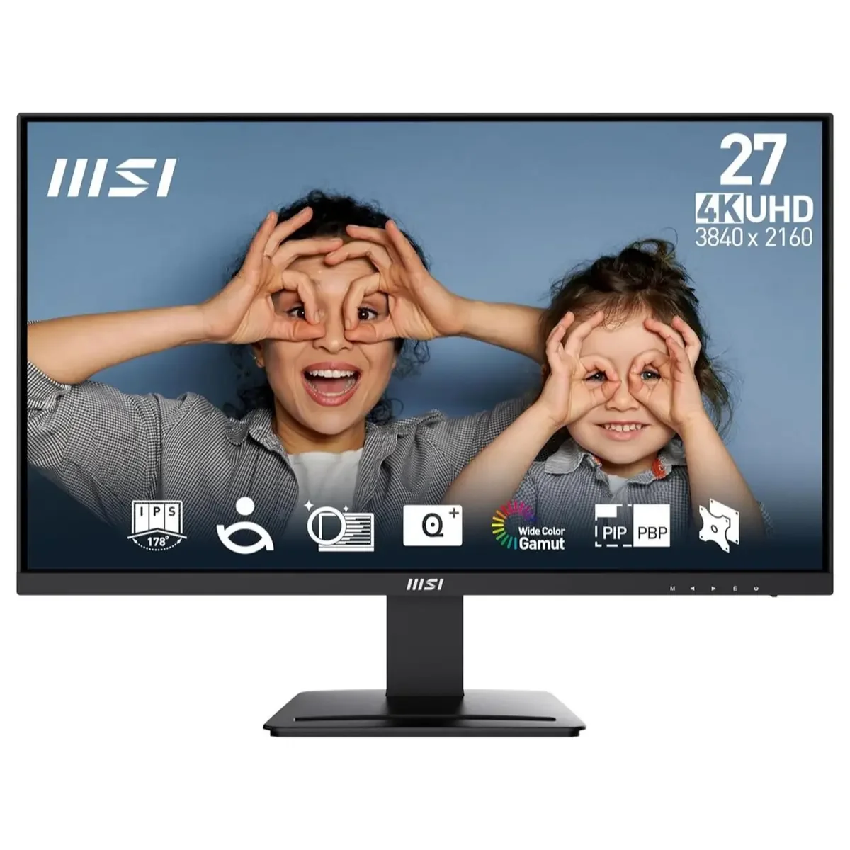 MSI PRO MP273U 27'' IPS 60Hz 4K UHD Monitor 1