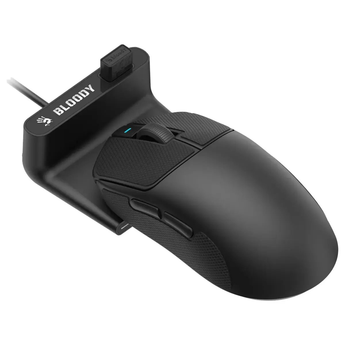 Bloody R77 Ultra Dock Wireless Gaming Mouse - White,Black 2