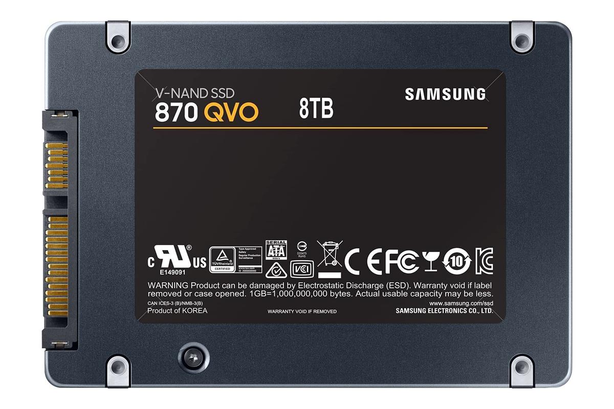 Samsung 8TB 870 QVO SATA SSD 2